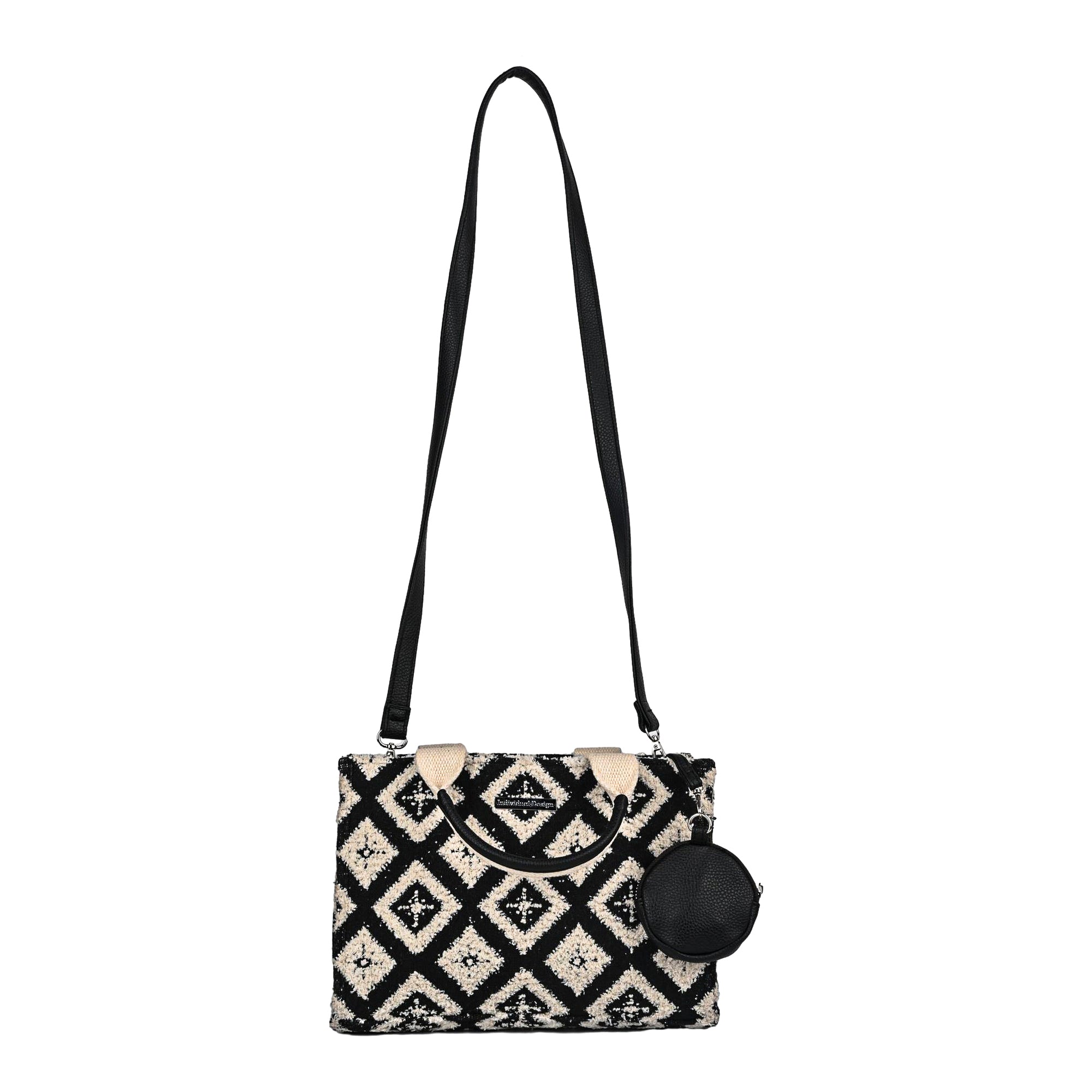 Diamond Noir Box Bag