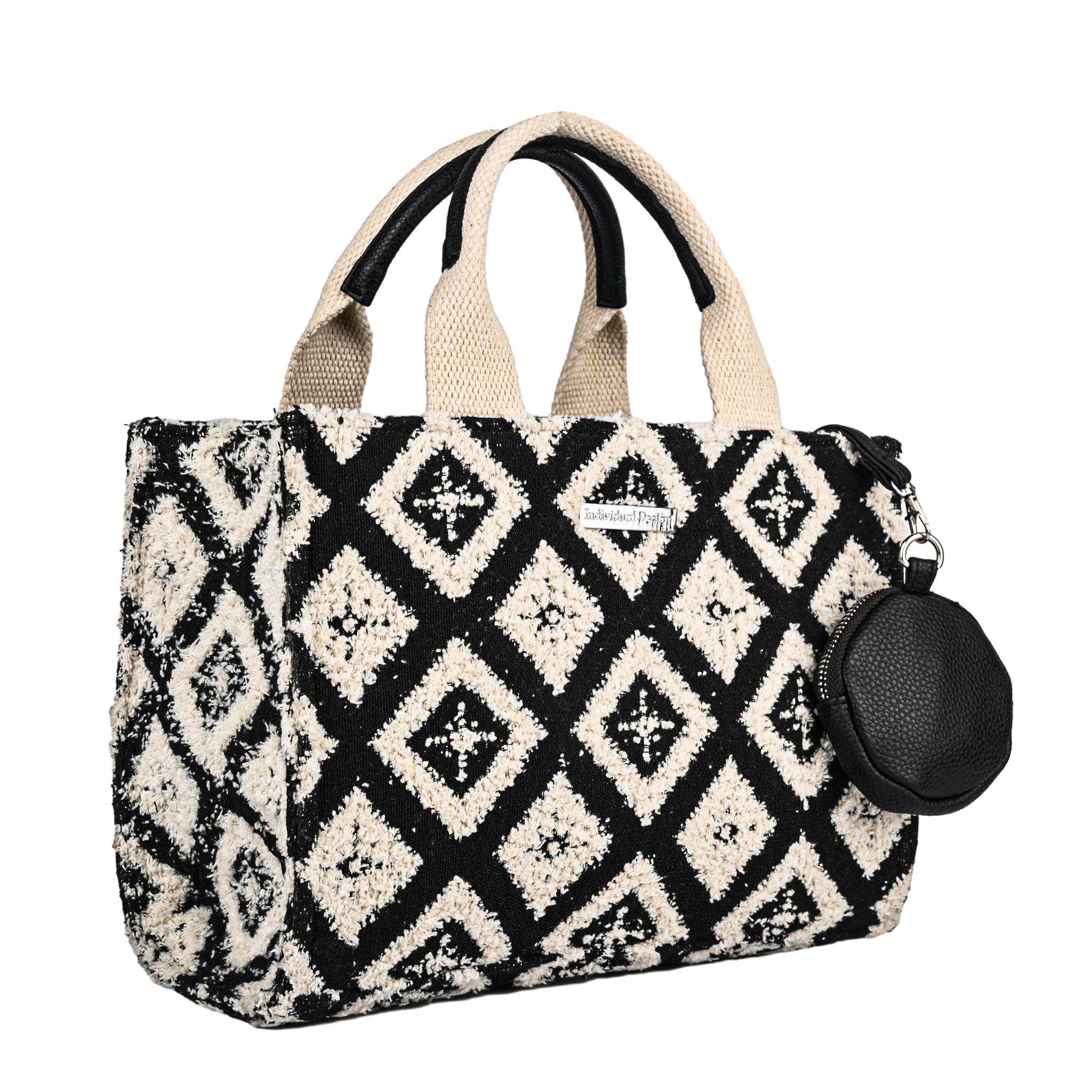 Diamond Noir Box Bag