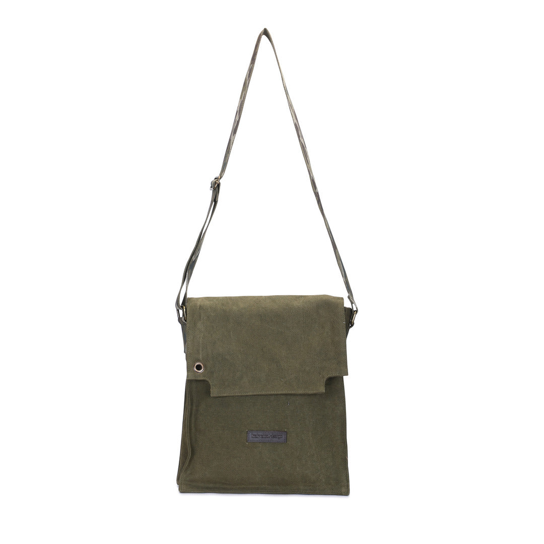 Olive green cheap messenger bag