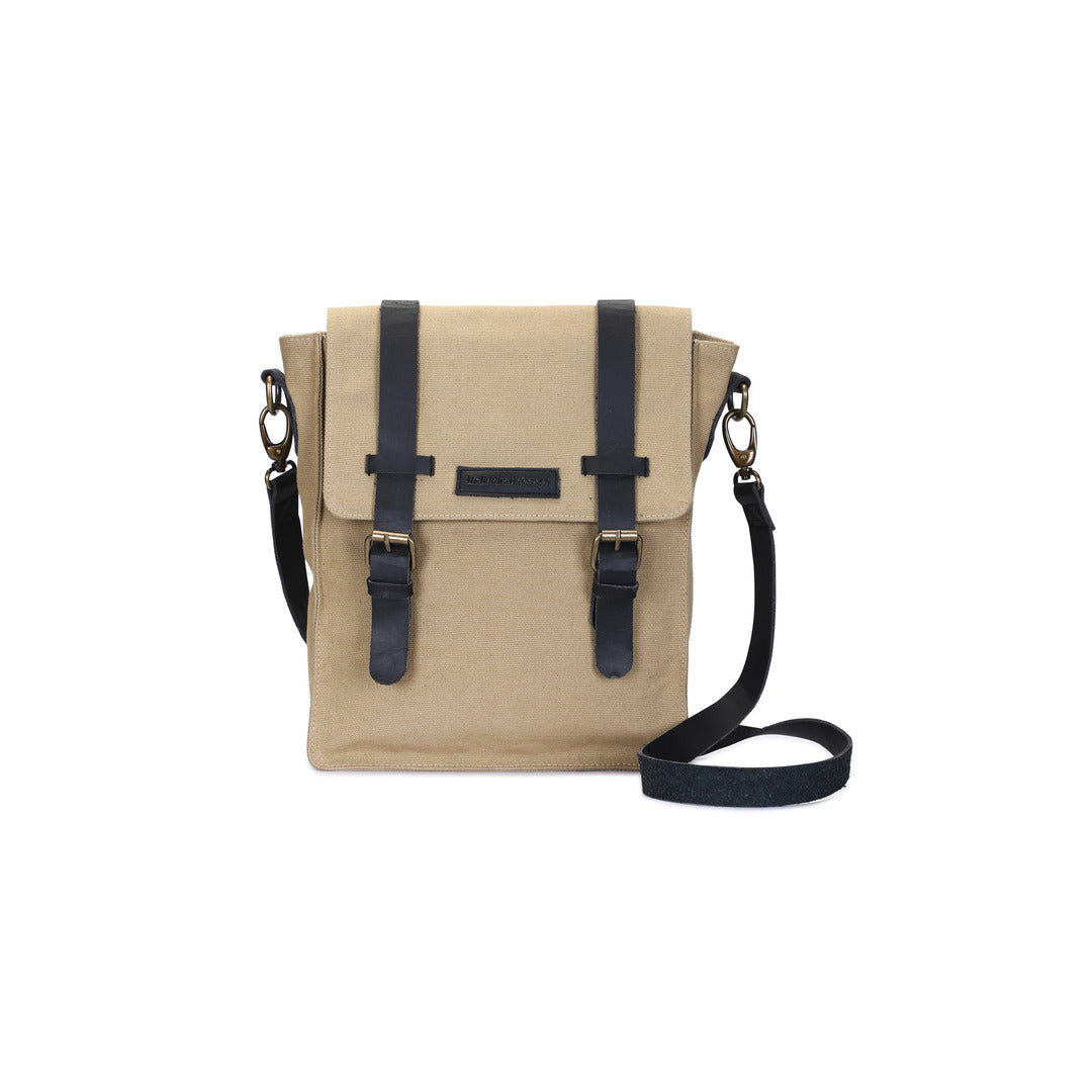 Bruno Messenger Bag Beige