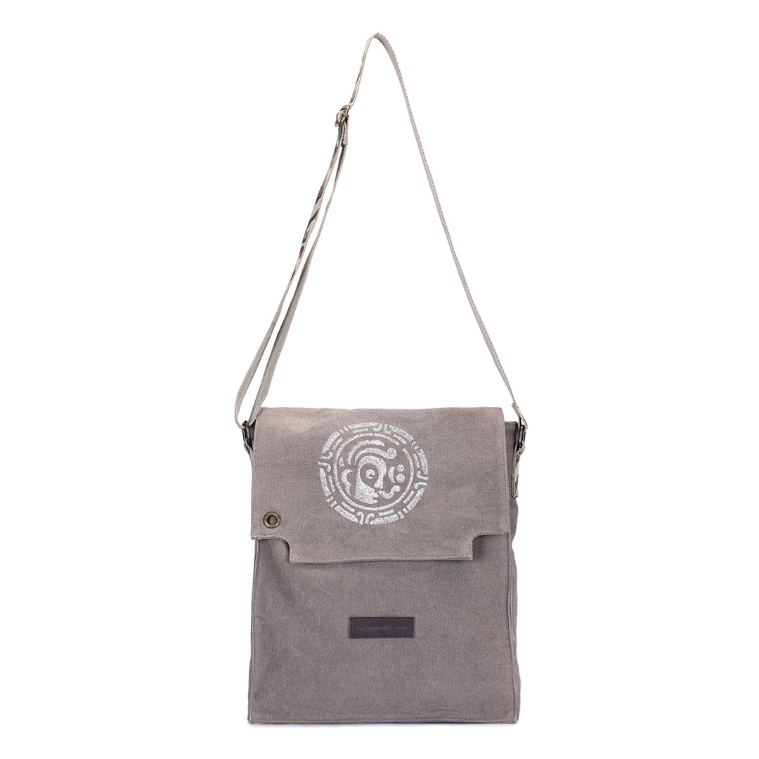 Samuel Messenger Bag - Grey