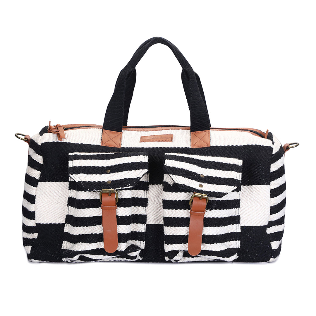Emiliano Duffle Bag - Striped