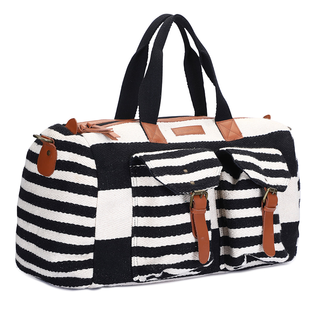 Emiliano Duffle Bag - Striped