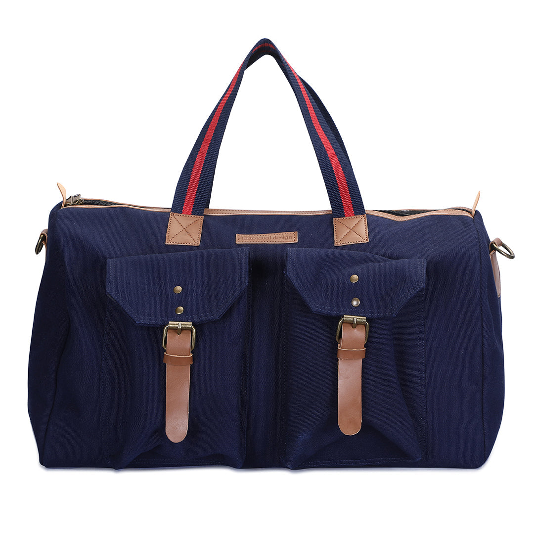 Emiliano Duffle Bag - Navy Blue