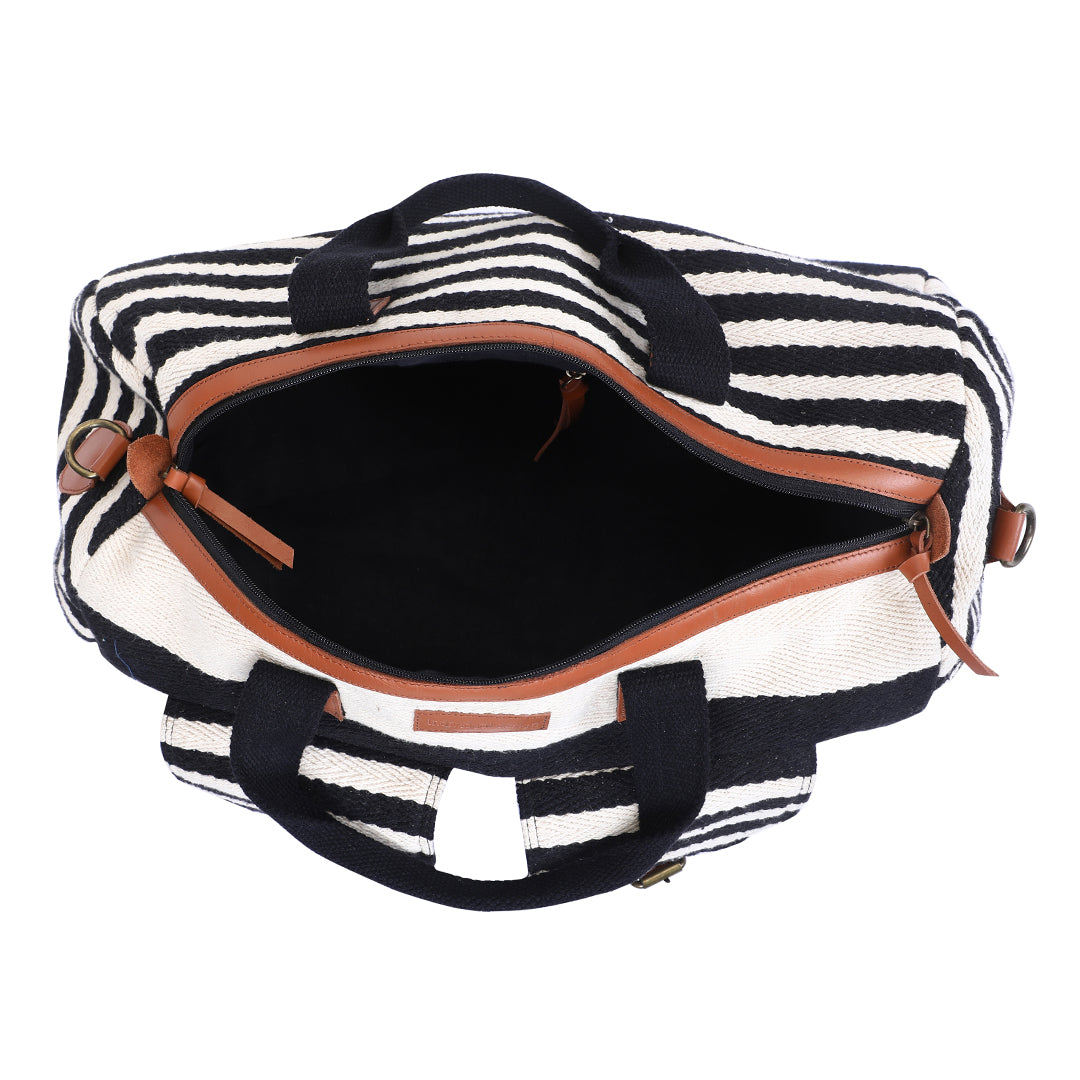 Emiliano Duffle Bag - Striped