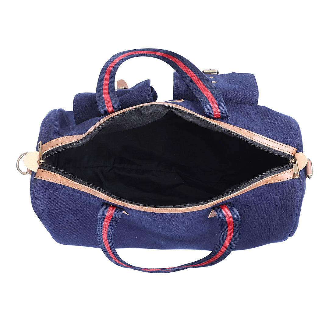Emiliano Duffle Bag - Navy Blue