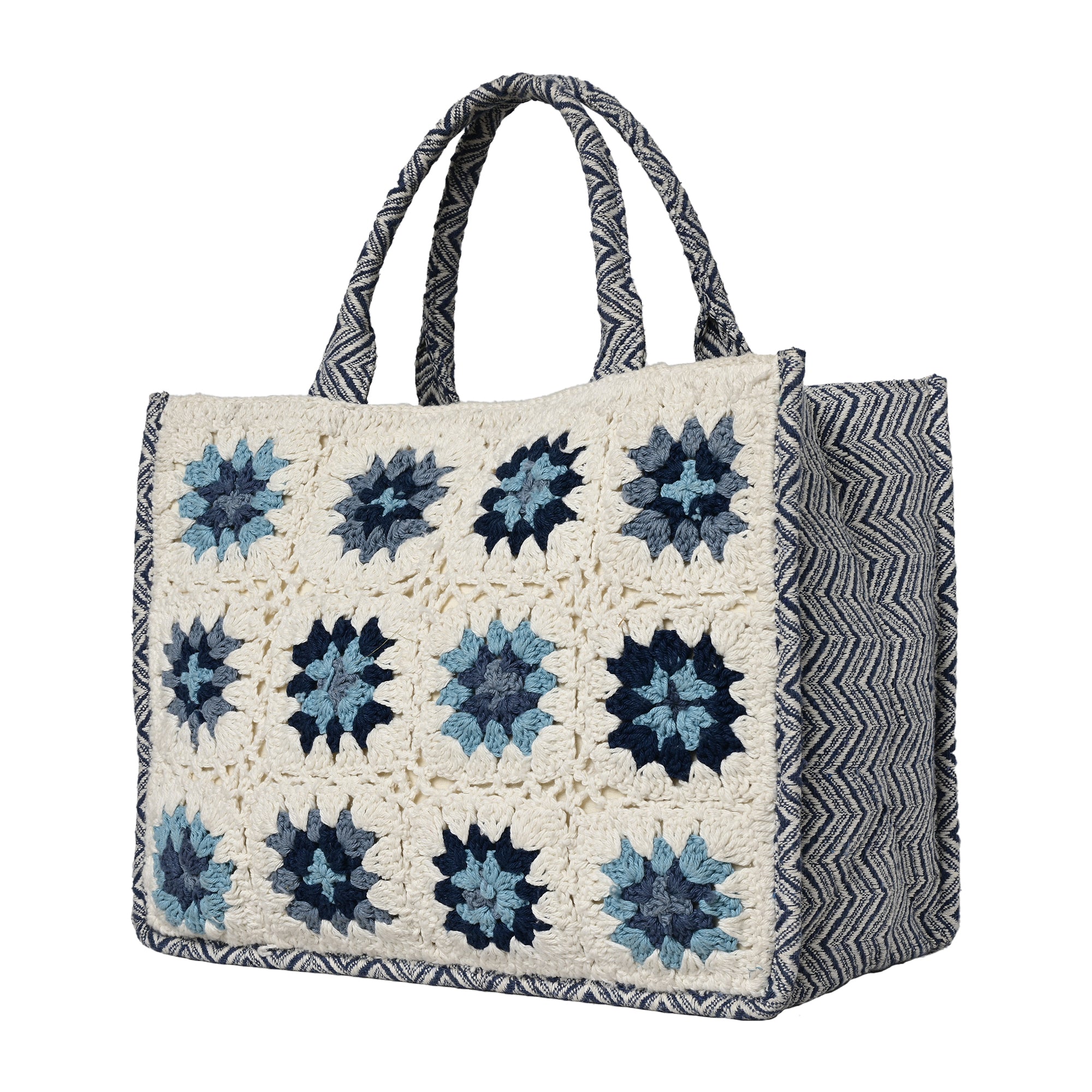 Zaina Box Bag - Blue