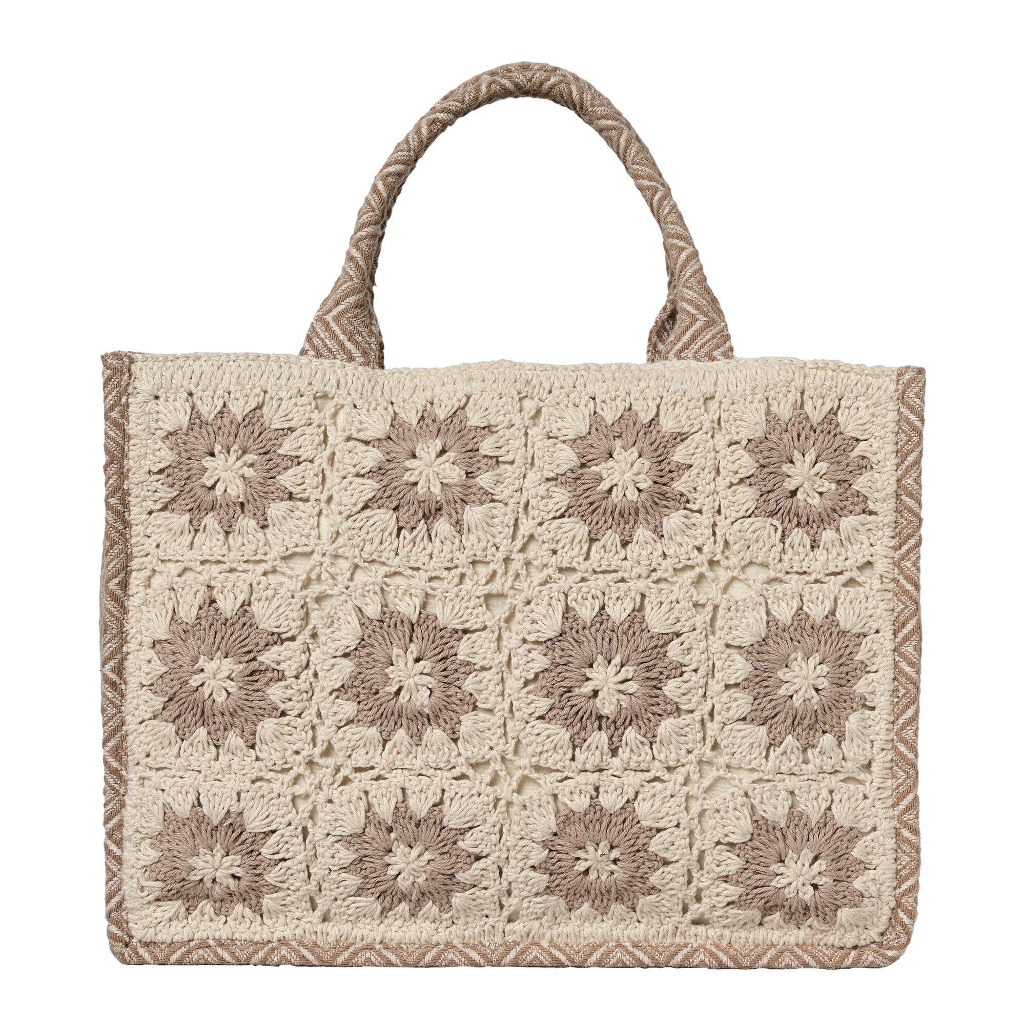 Zaina Box Bag - Beige