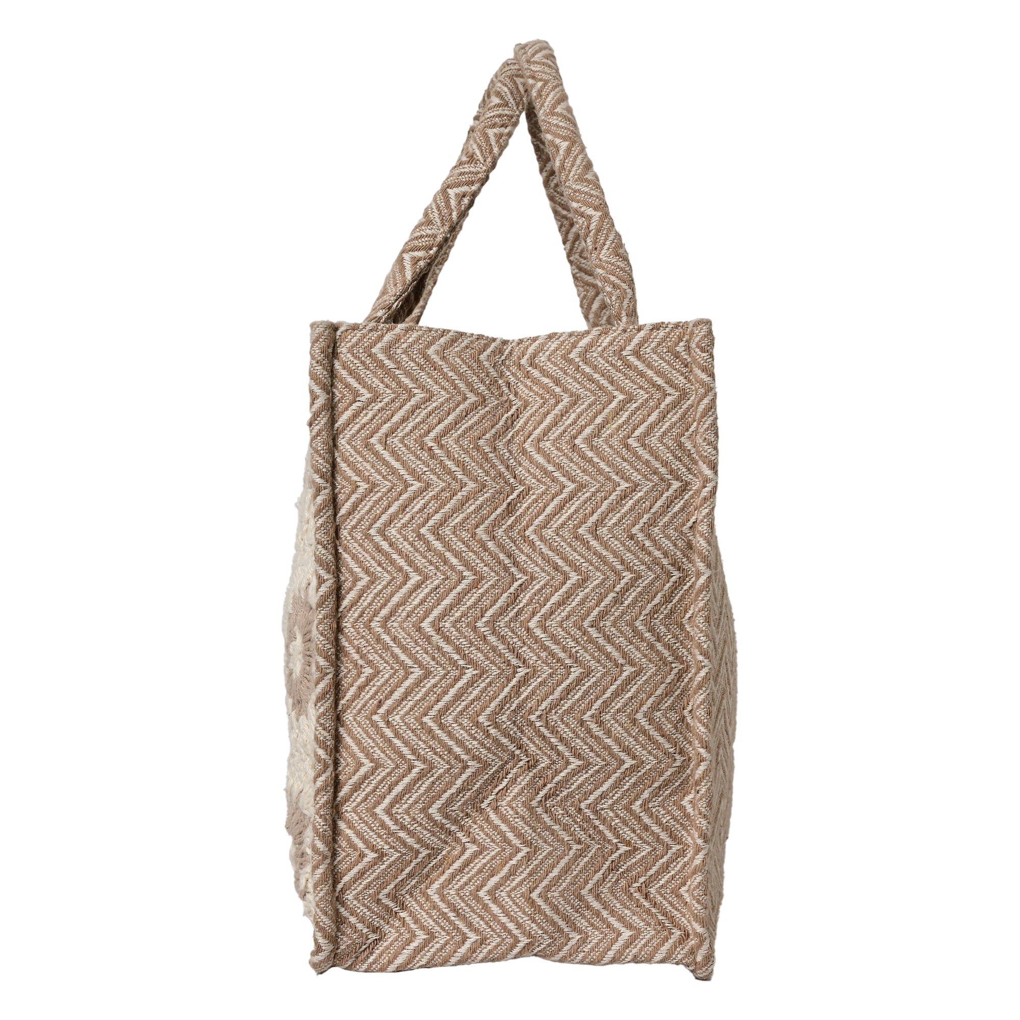 Zaina Box Bag - Beige