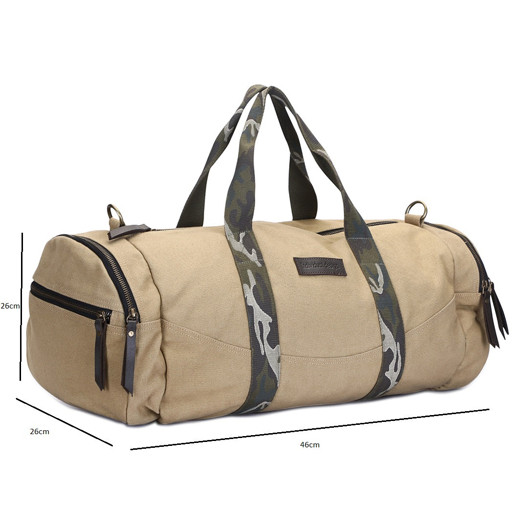 Walter Duffle Bag - Beige