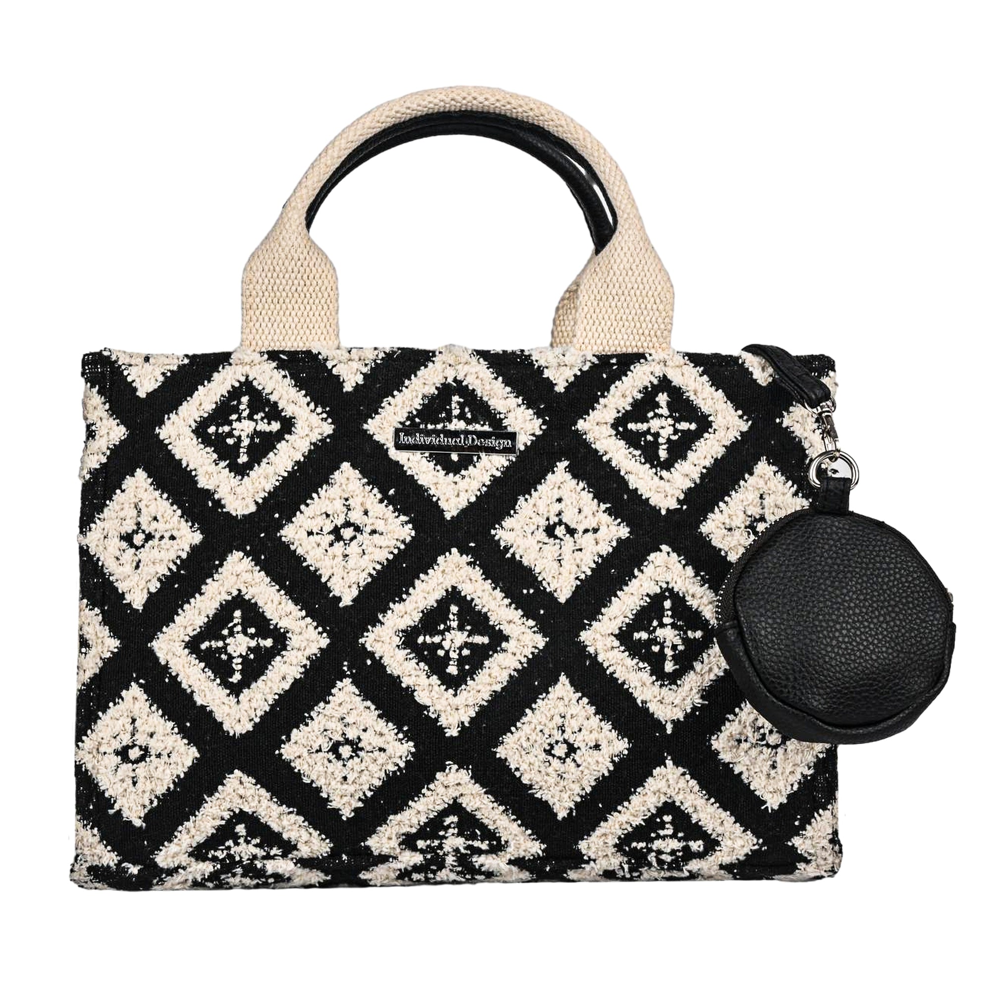 Diamond Noir Box Bag
