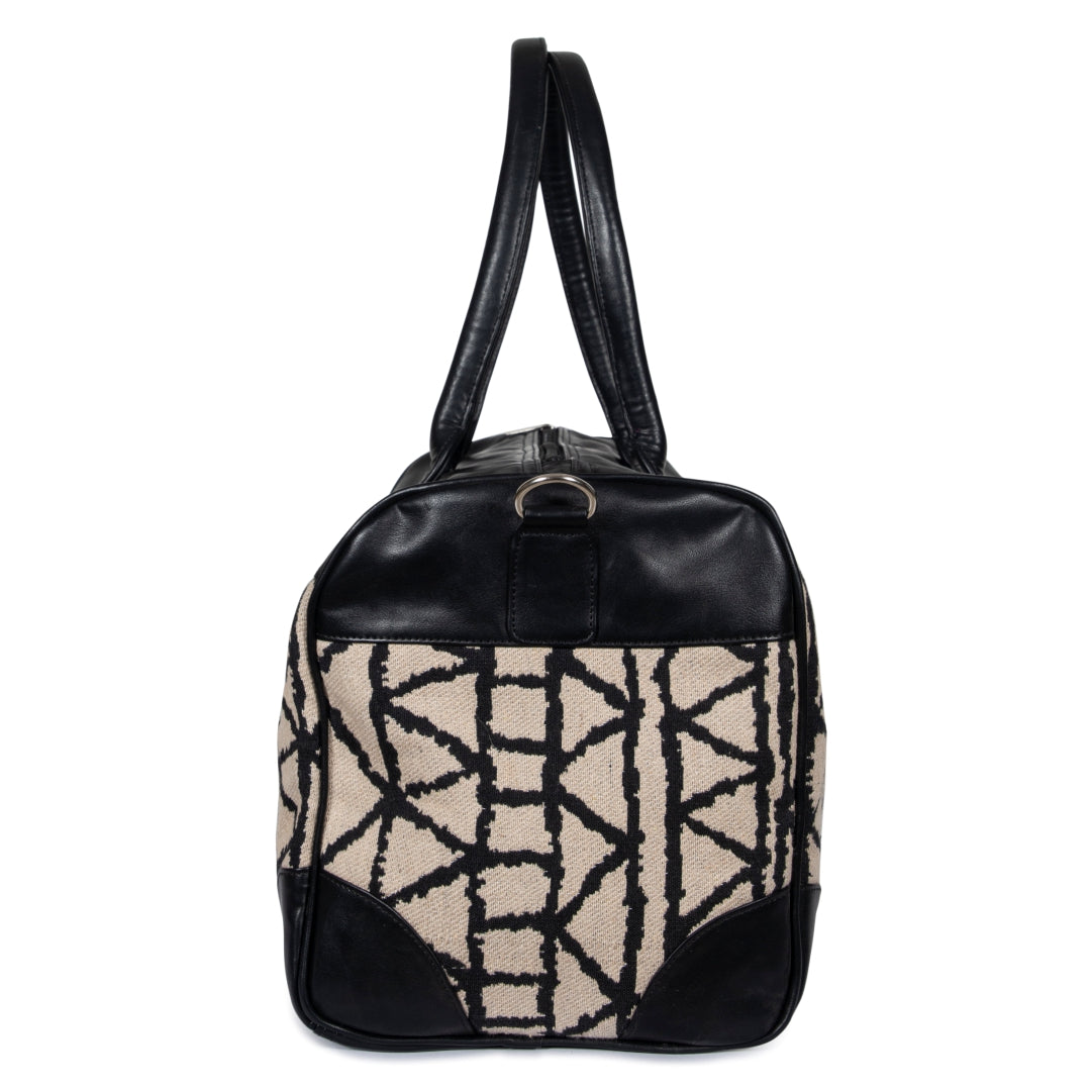 Bold Black Duffle Bag