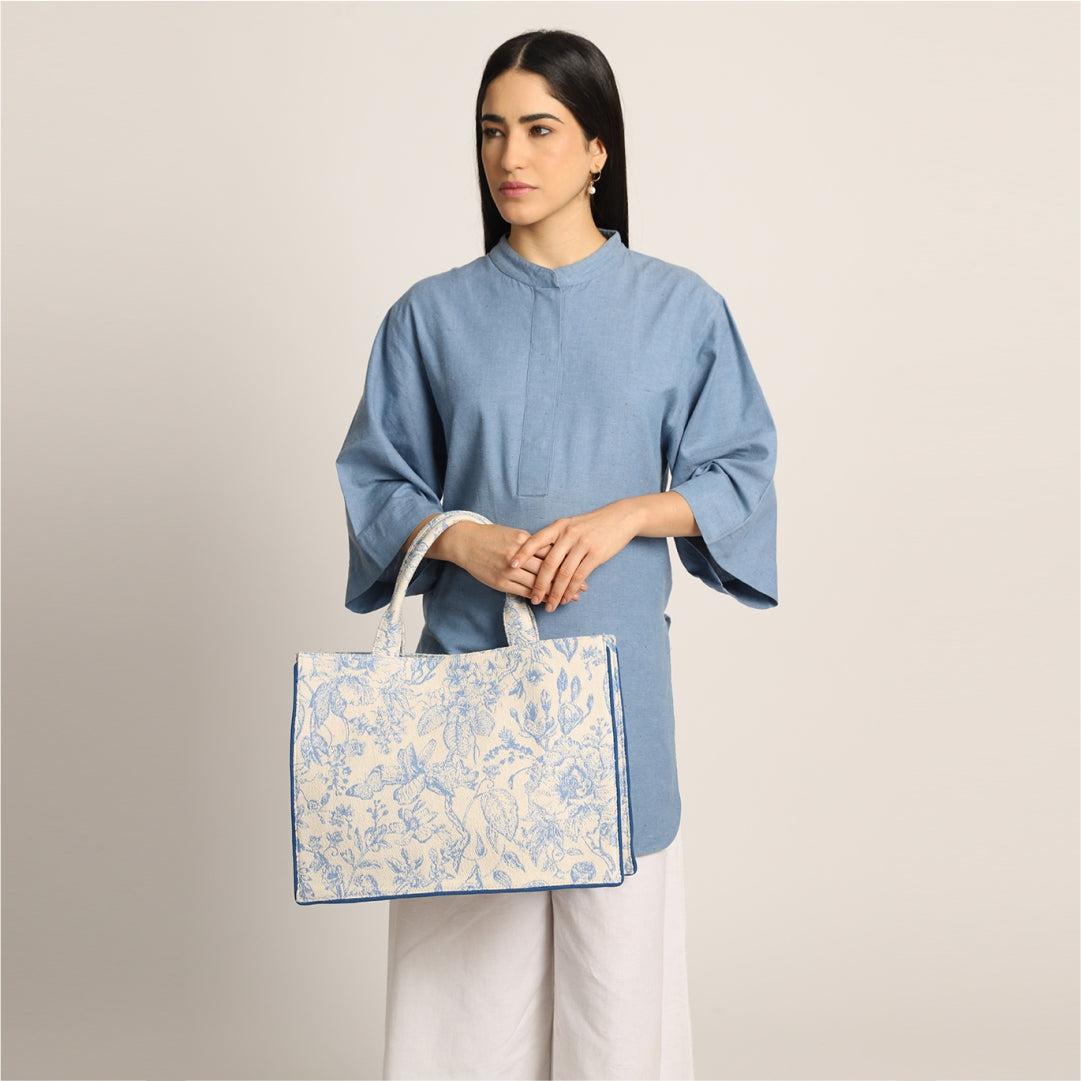 Paradise Box Bag - Light Blue