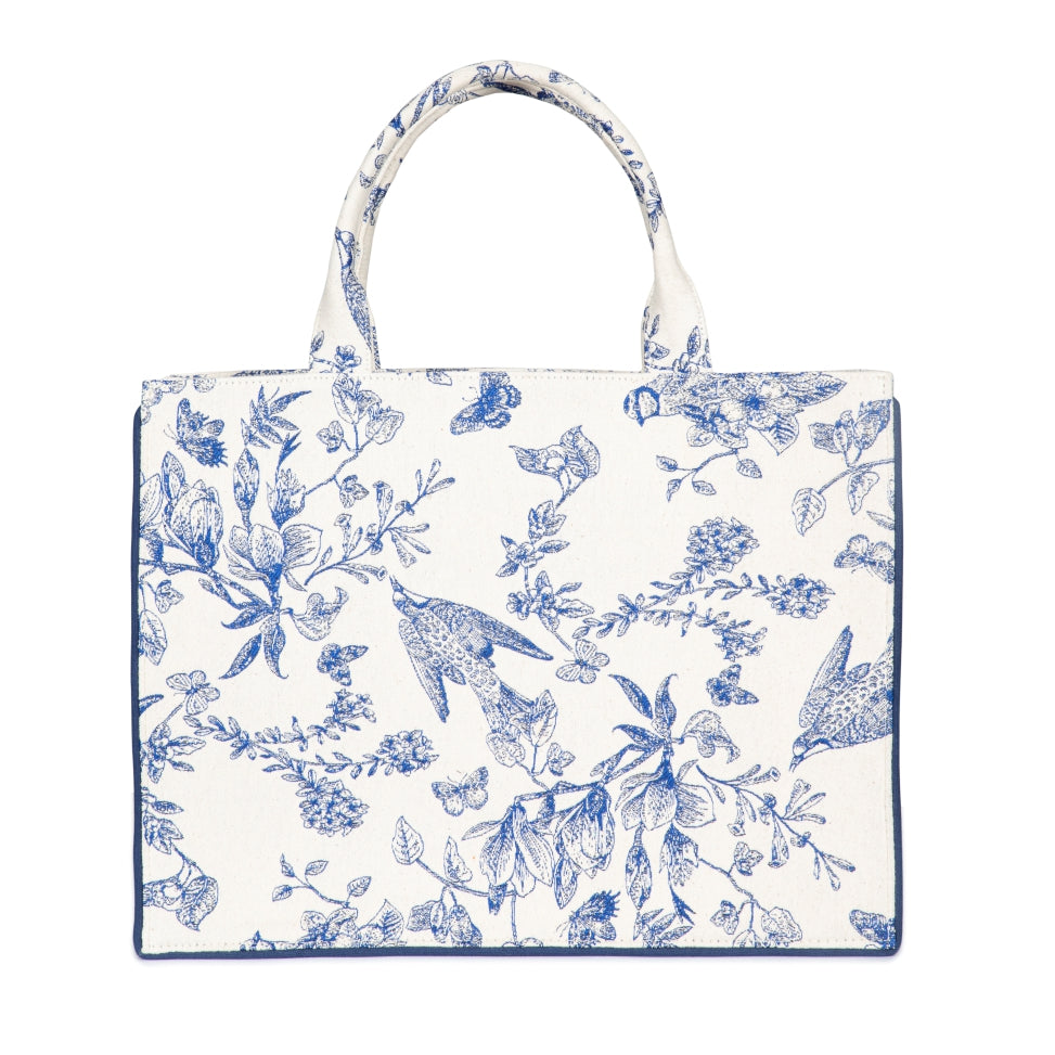 Mia Birdie Box Bag - Blue