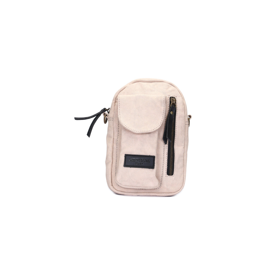 Sergio Crossbody Bag - Beige