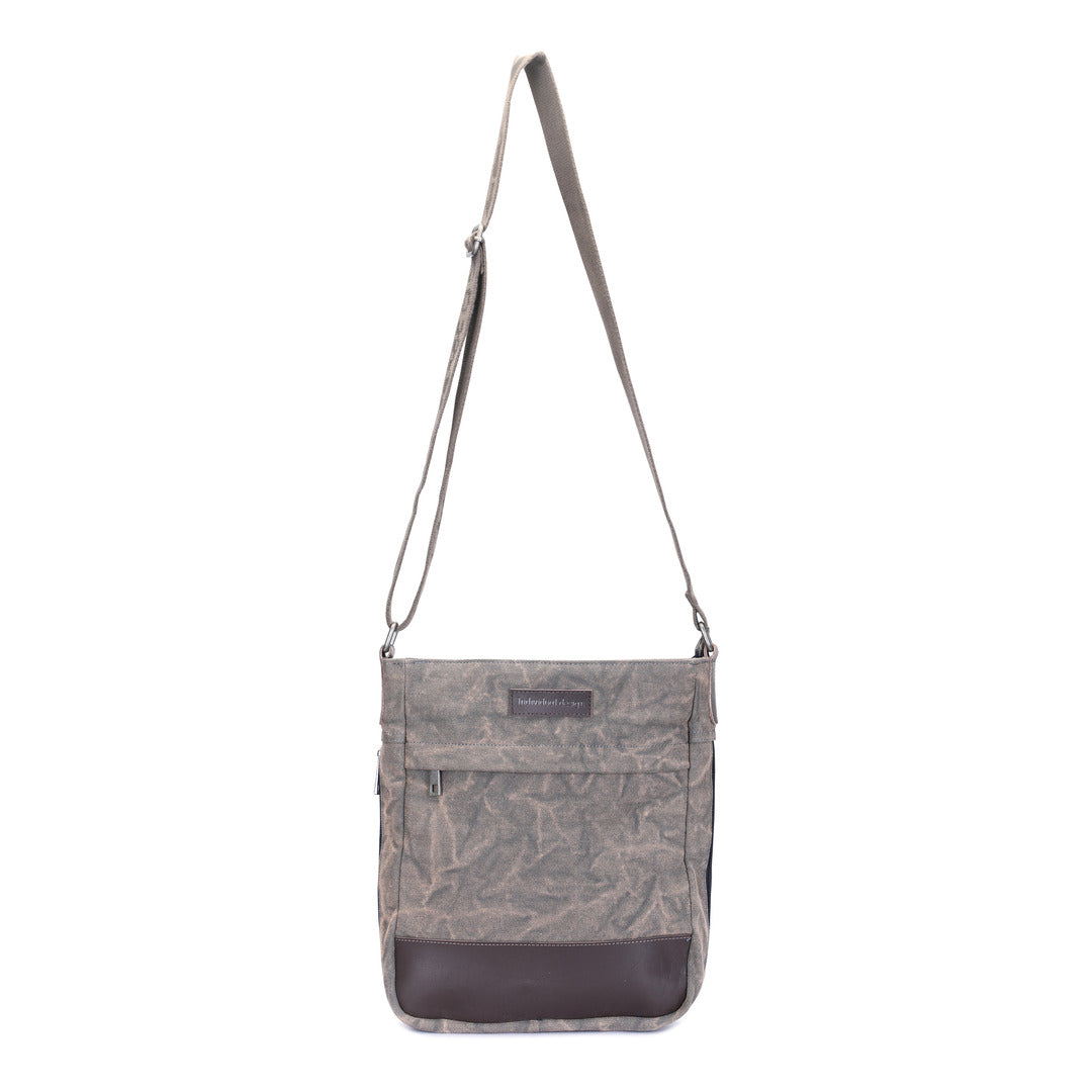 James Messenger Bag - Grey