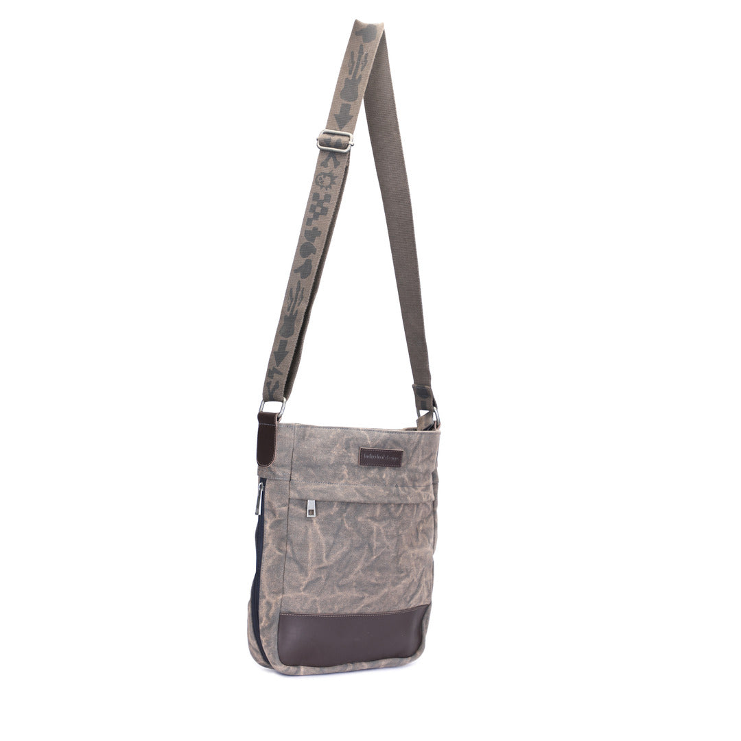 Grey messenger clearance bag ladies