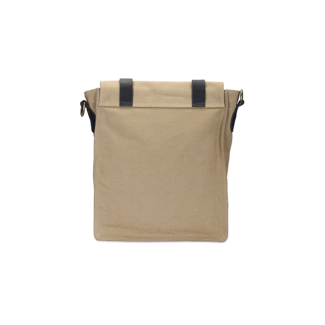 Bruno Messenger Bag - Beige