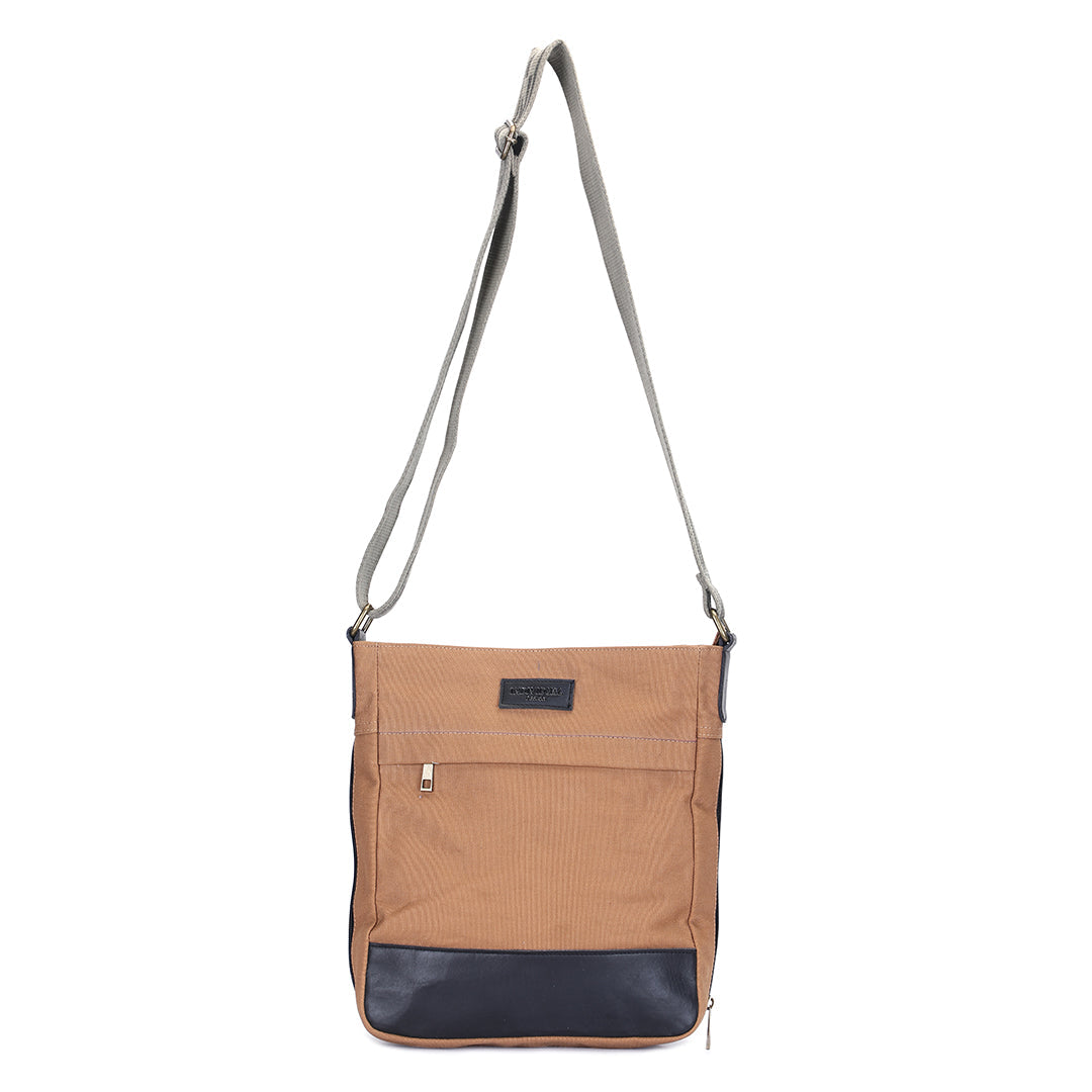 James Messenger Bag - Light Brown