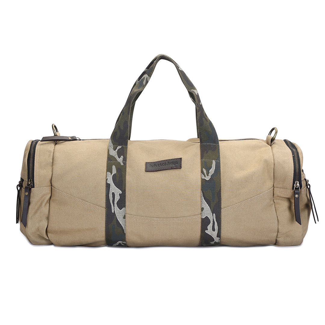 Walter Duffle Bag - Beige