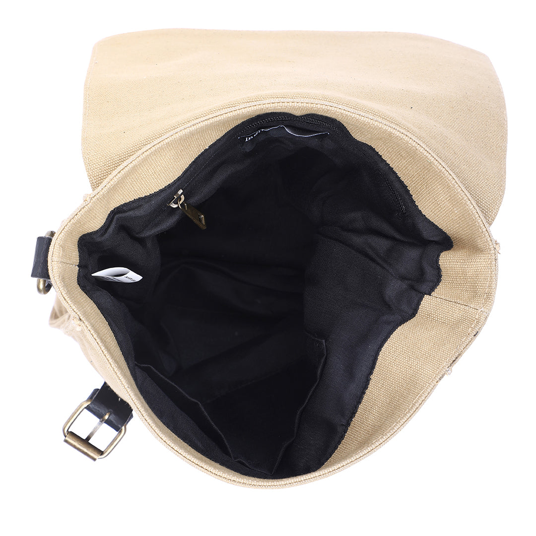 Bruno Messenger Bag - Beige