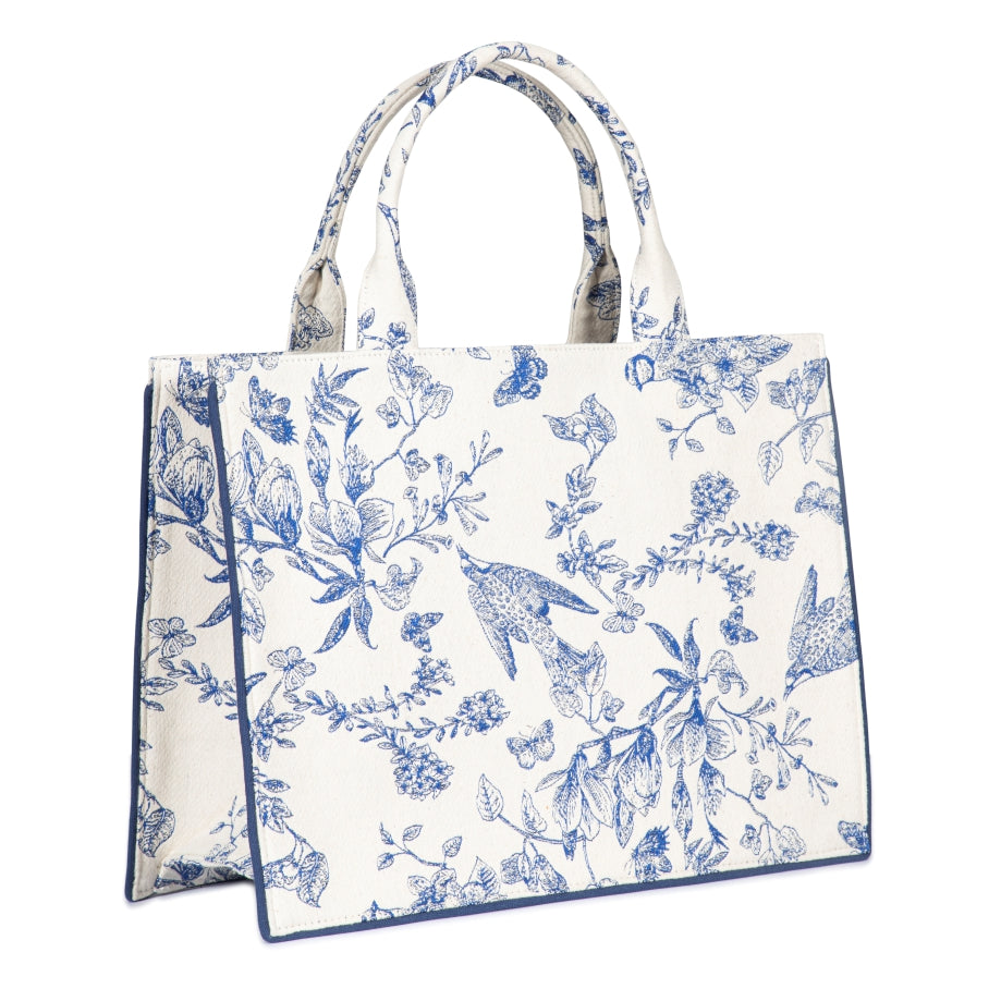 Mia Birdie Box Bag - Blue